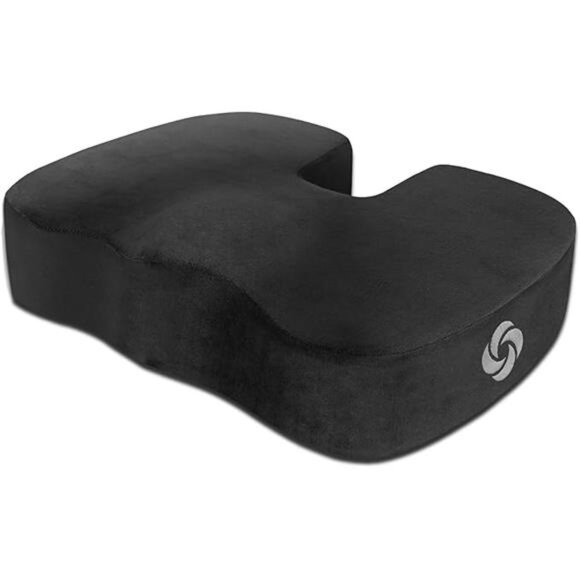 Memory foam seat cushion ergonomic tailbone support coccyx pillow office car cha - Picture 8 of 8